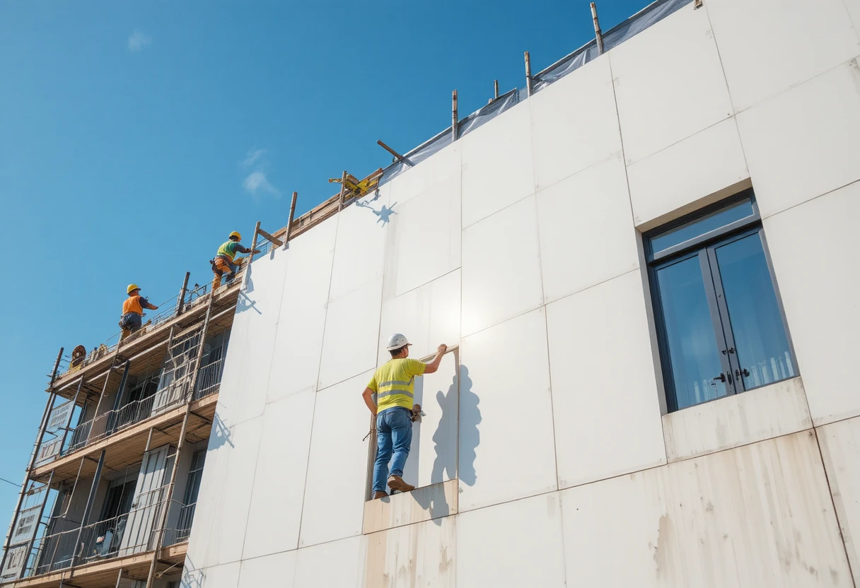 Panel de yeso exterior en Aguascalientes
